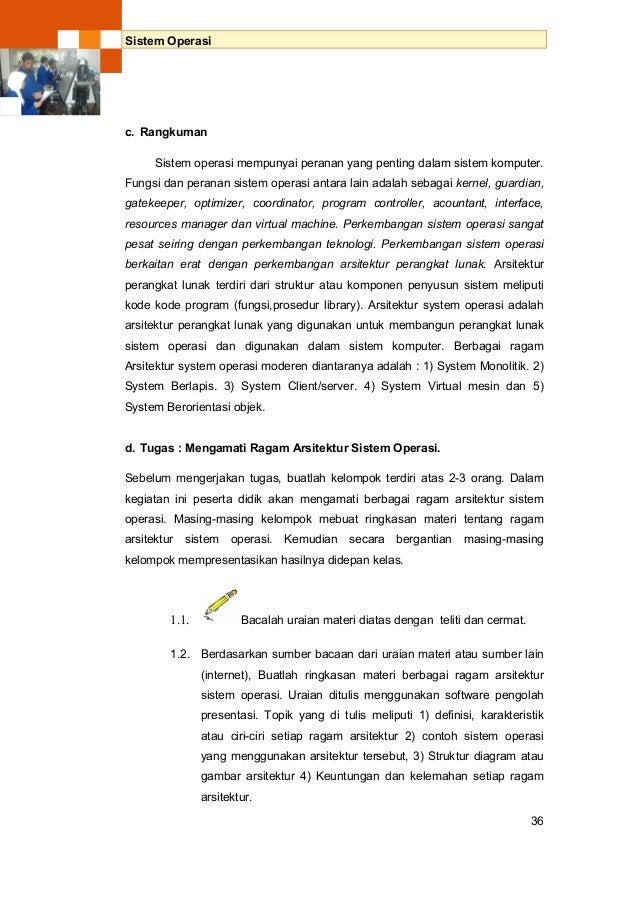 Materi Sistem Oprasi Windows Semester 1 Materi Sistem Oprasi Windows Semester 1