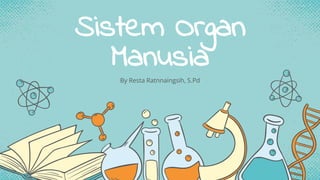 Sistem Organ
Manusia
By Resta Ratnnaingsih, S.Pd
 