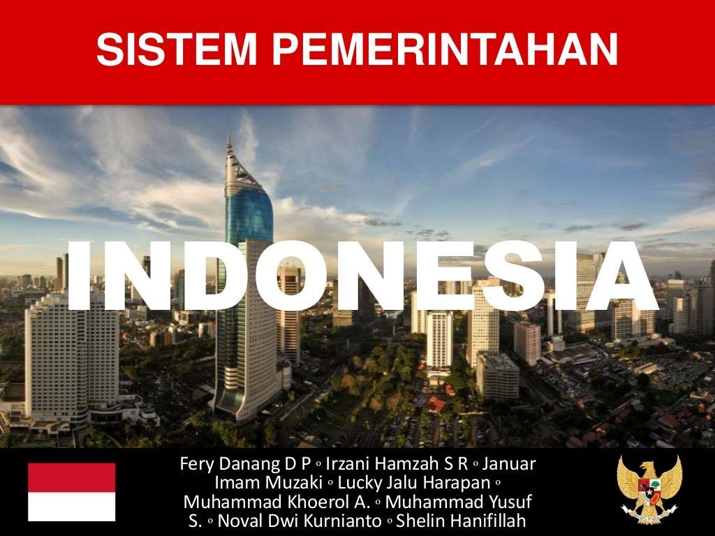 Sistem Pemerintahan Indonesia