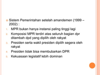 Sistem Pemerintahan Image 3