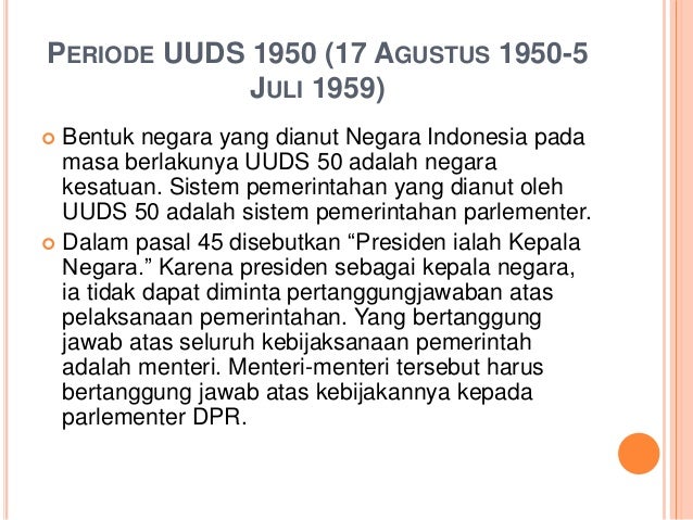 Sistem Pemerintahan