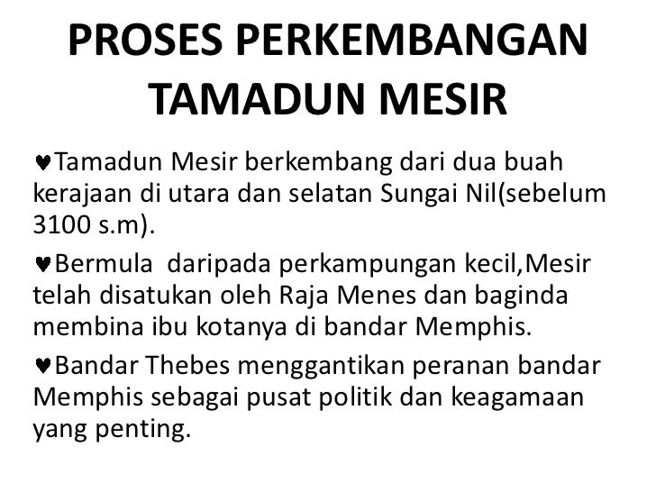 Sistem Pemerintahan Dan Pentadbiran Mesir