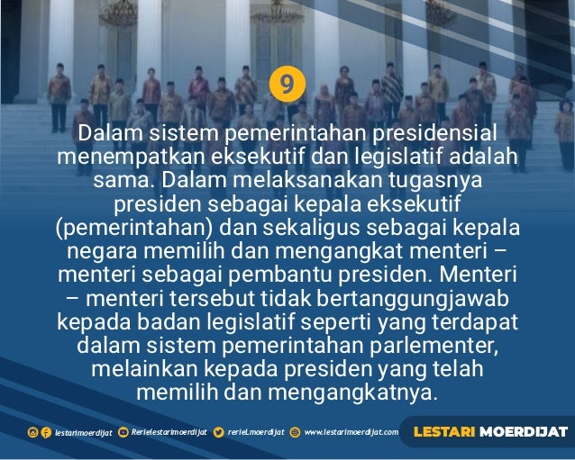 Sistem Pemerintahan Presidensial Dikompresi