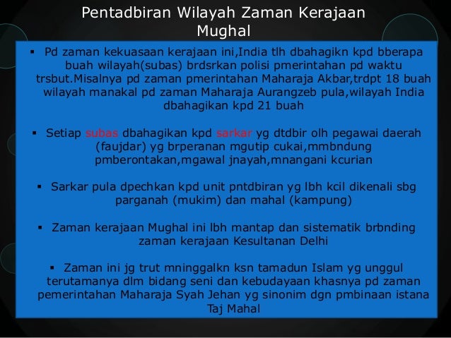 Sistem Politik Dan Pentadbiran Akhbar Di Aurangzeb