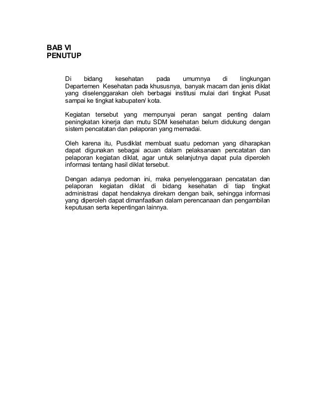 Format biodata peserta pelatihan sistem pencatatan dan 