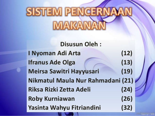 Sistem Pencernaan Manusia Dan Hewan Sistem Pencernaan Manusia Dan Hewan