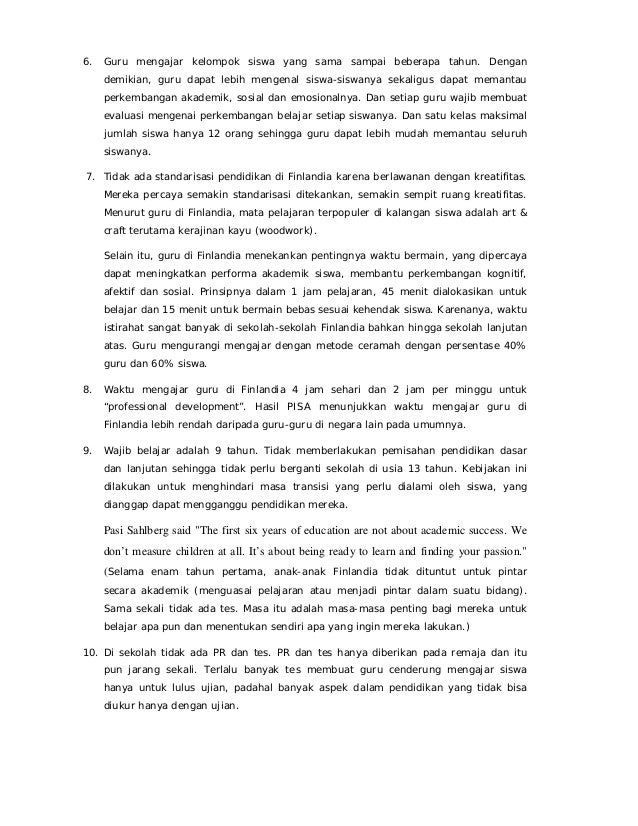 Sistem pendidikan finlandia