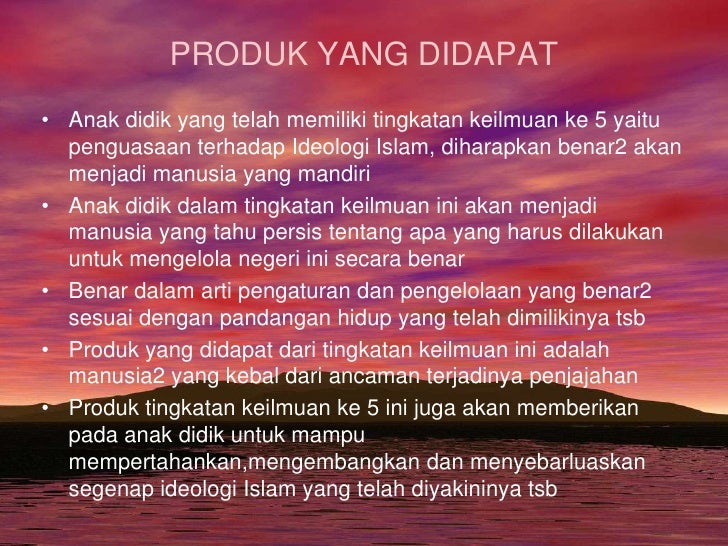 Sistem pendidikan islam