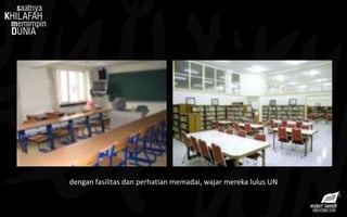 dengan fasilitas dan perhatian memadai, wajar mereka lulus UN
 