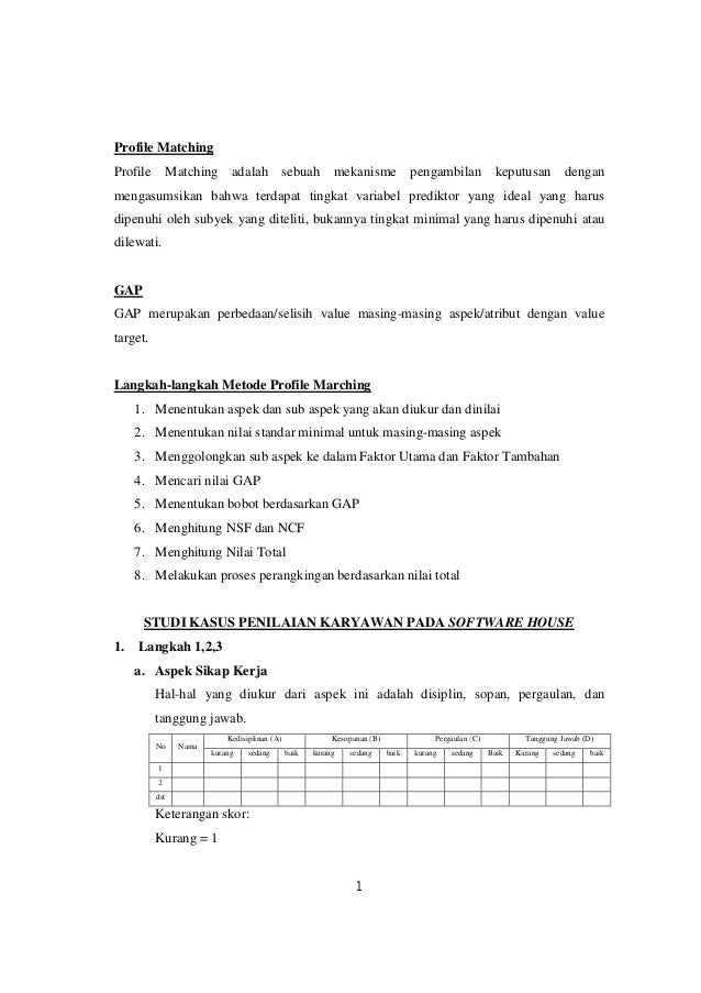 Artikel Sistem Pendukung Keputusan Menentukan Karyawan Berprestasi De