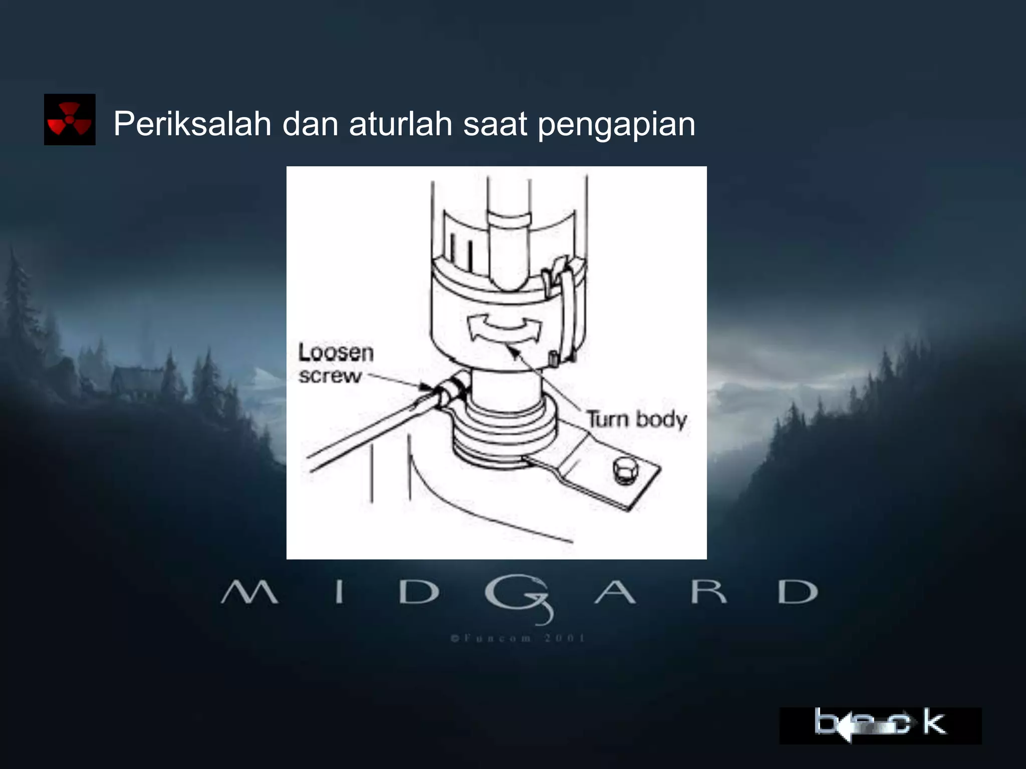 Periksalah dan aturlah saat pengapian
 