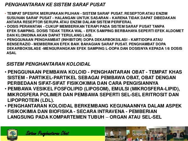 Sistem penghantaran obat tubuh