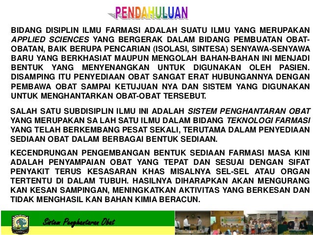 Sistem penghantaran obat tubuh