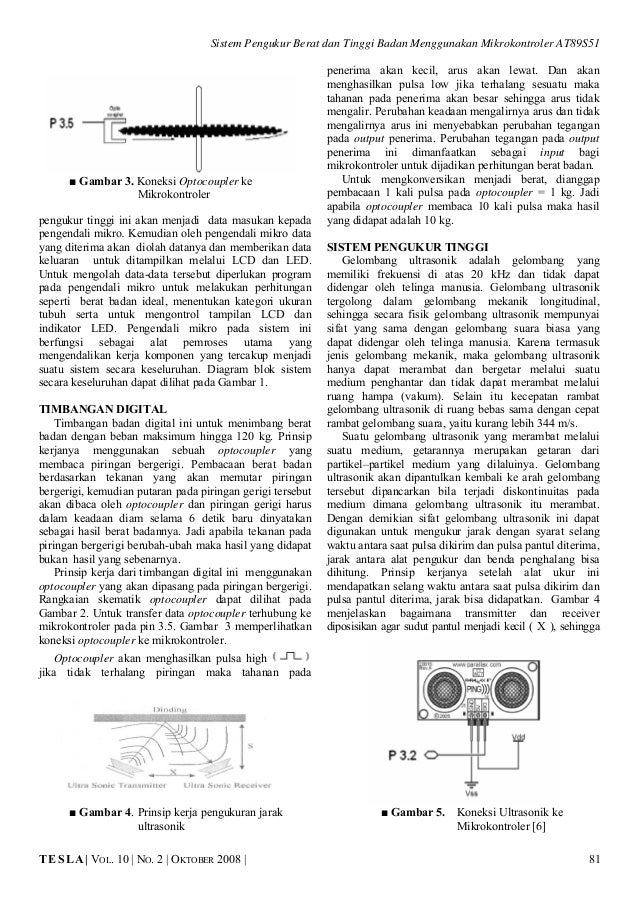 Sistem pengukur tinggi badan dan berat badan Sistem pengukur tinggi badan dan berat badan