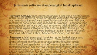 Sistem perangkat lunak | PPTX
