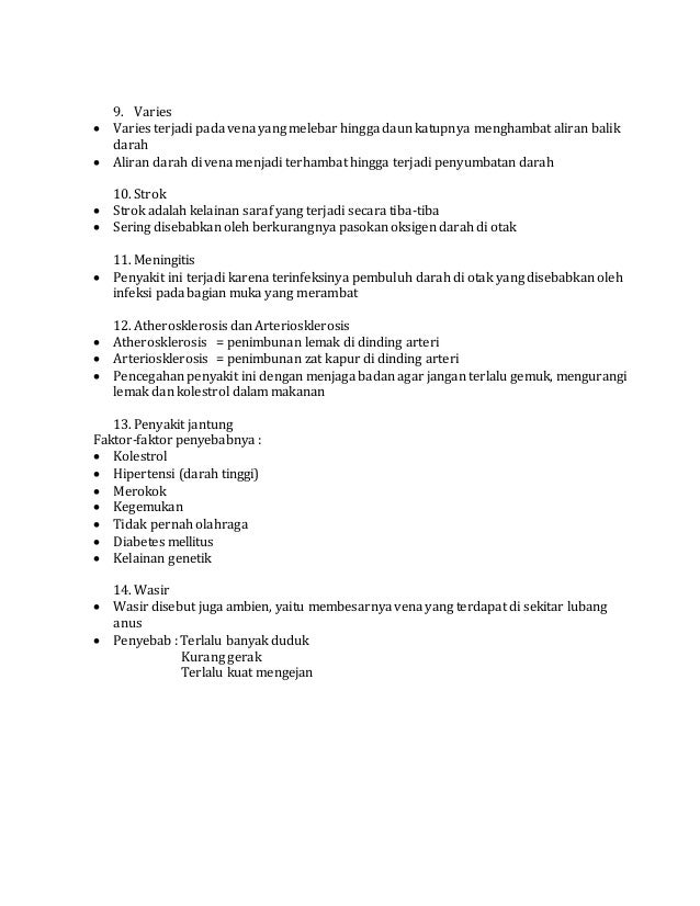 Rangkuman Sistem Peredaran Darah Smp Rangkuman Sistem Peredaran Darah Smp