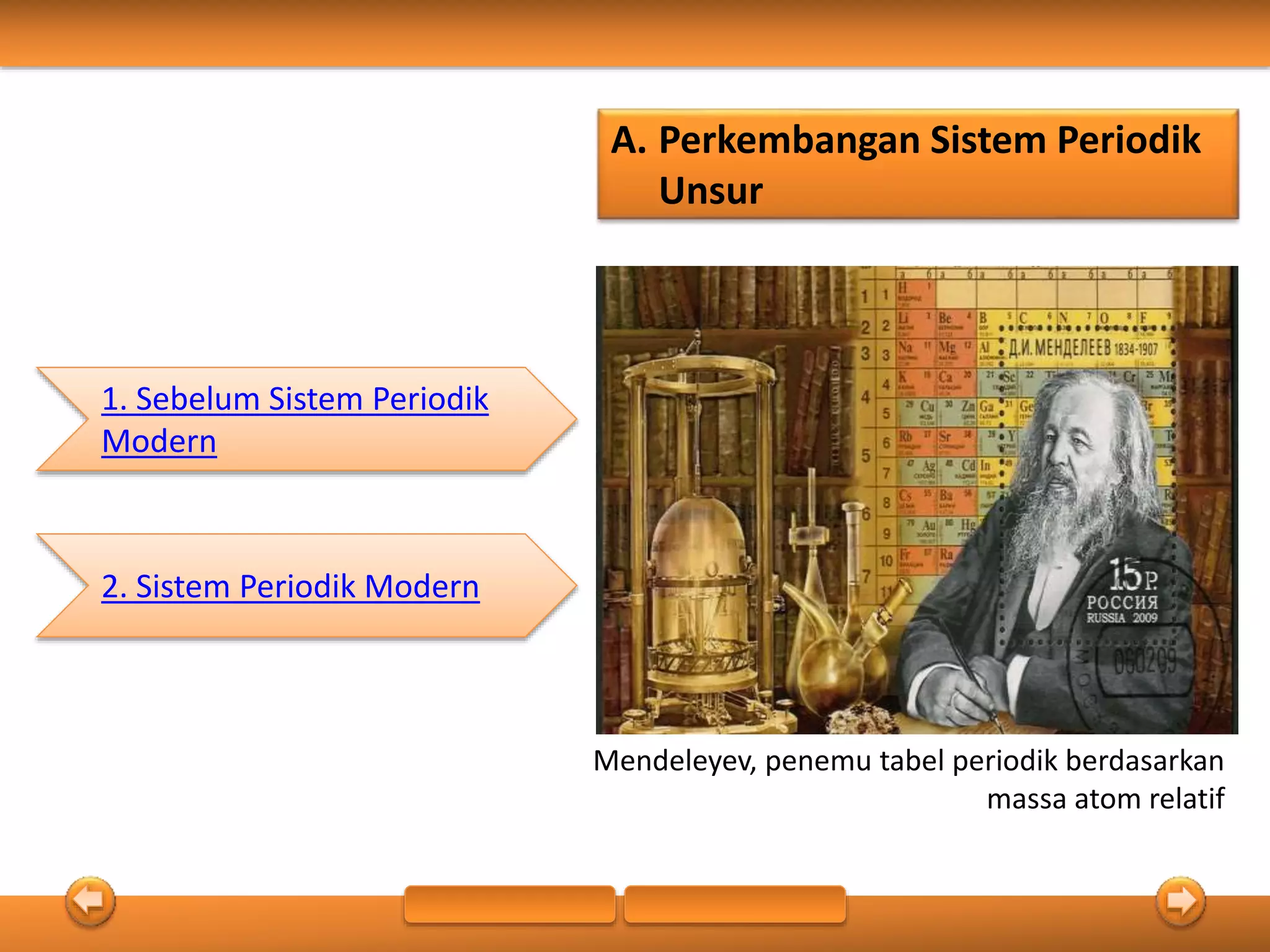 Sistem periodik unsur PPTX