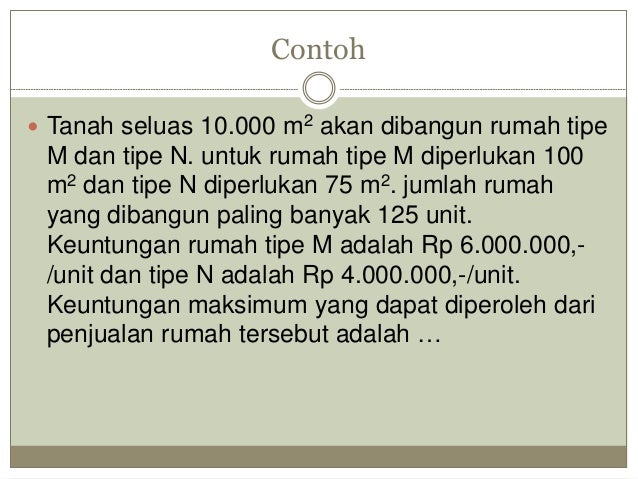 Sistem persamaan linear (spl)