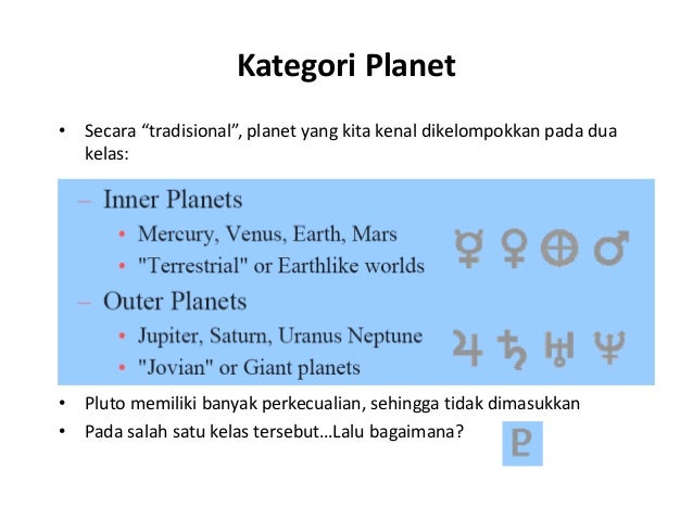 Sistem planet dan tata surya