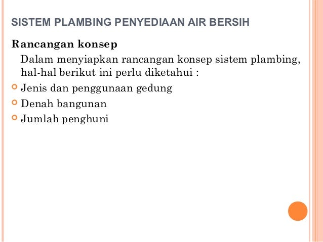 Sistem Plumbing Gedung Bertingkat