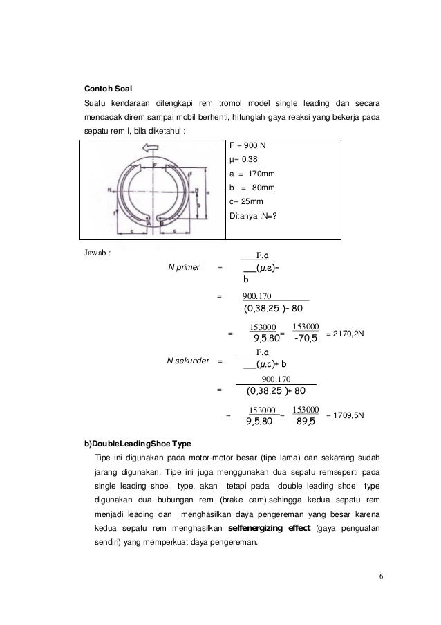 Sistem rem sepeda moto
