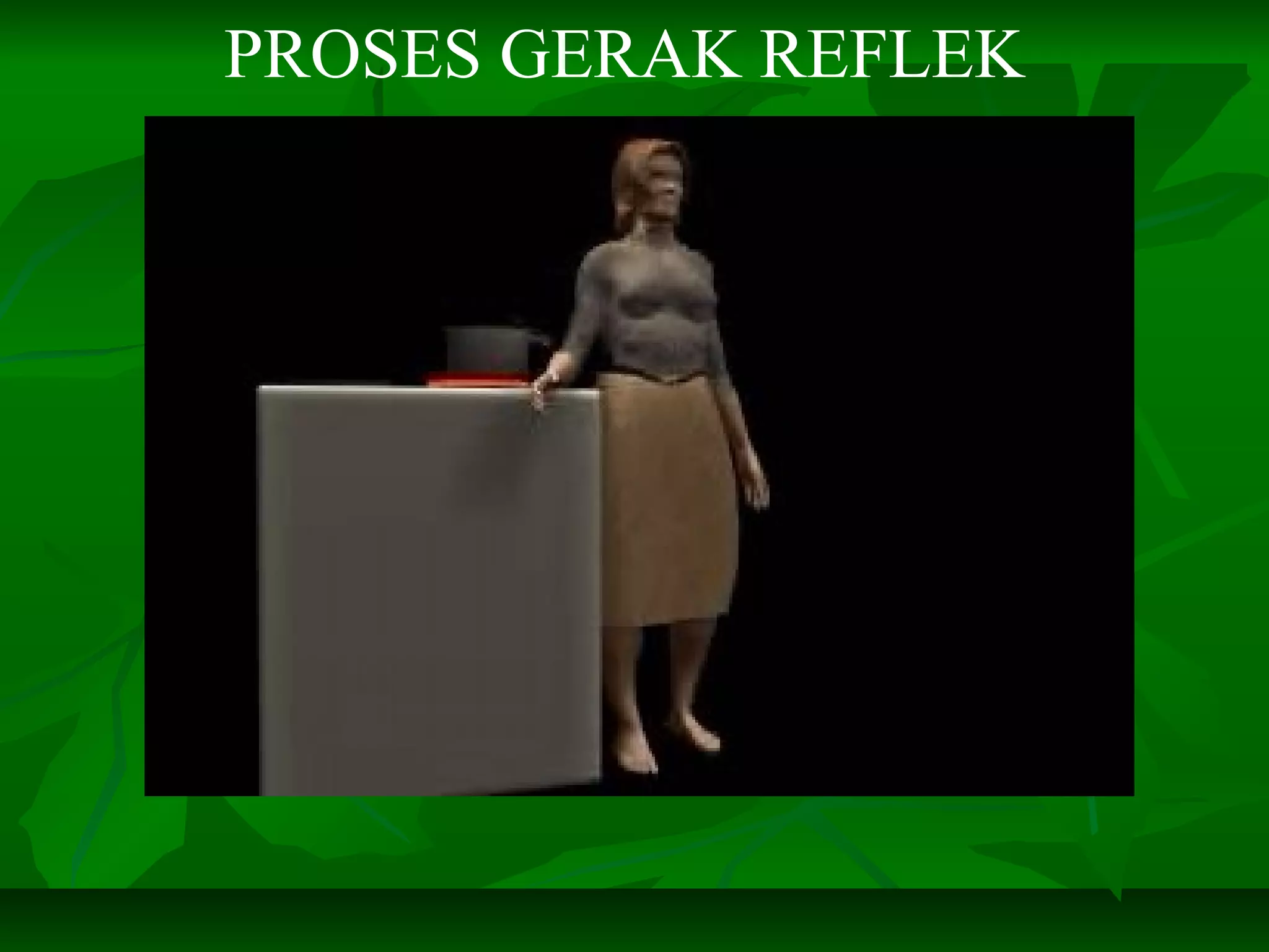 PROSES GERAK REFLEK
 