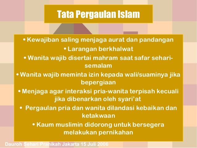 sistem sosial menurut islam sistem sosial menurut islam