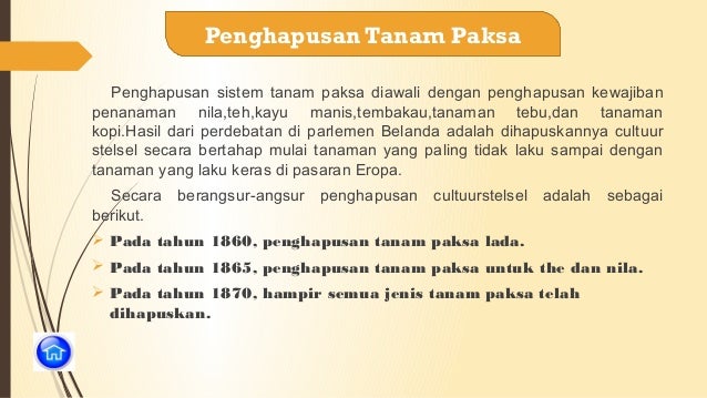 Sistem Tanam Paksa