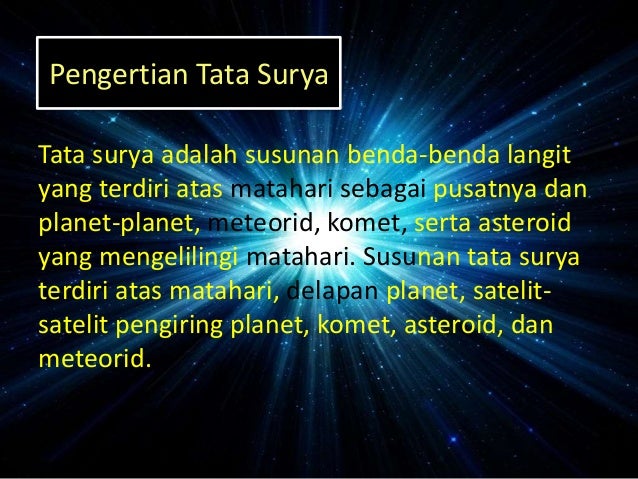 Sistem Tata Surya