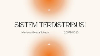 Marliawati Metta Suhada 2057201020
 