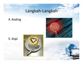 Langkah-Langkah
4. Koding




5. Kopi
 