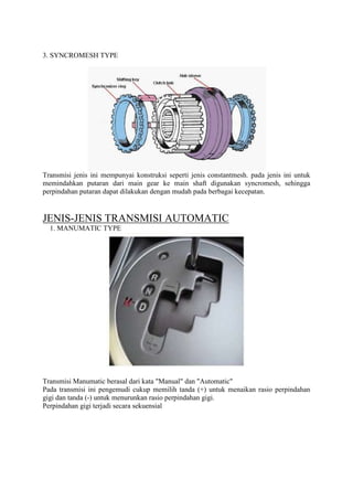 Sistem transmisi | DOCX