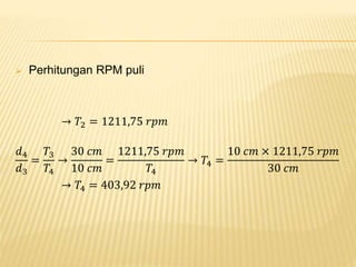 Design Dan Perancangan Mesin | PPTX