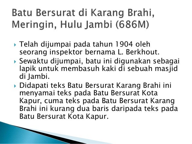 Sistem Tulisan Bahasa Melayu Kuno Presentation