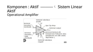 Understanding Active Linear Systems and Operational Amplifiers in ...