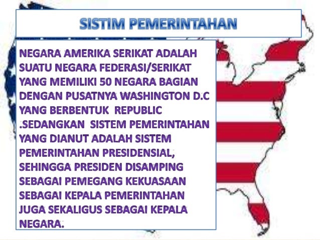 Sistim pemerintahan amerika serikat