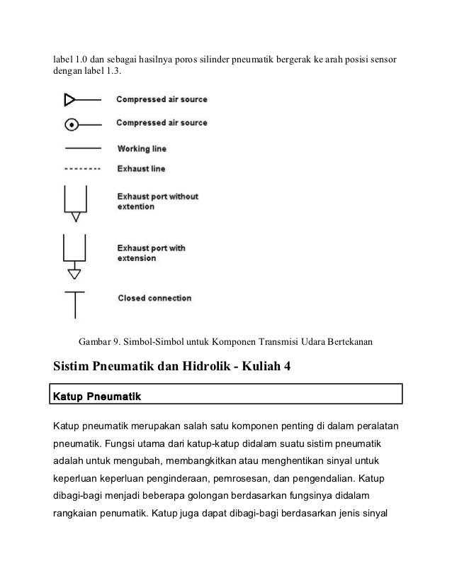Sistim Pneumatik Dan Hidrolik