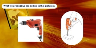 What we product we are selling in this pictures?

 