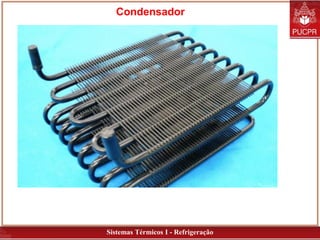 Sistemas Térmicos I - Refrigeração
Condensador
 