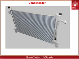 Sistemas Térmicos I - Refrigeração
Condensador
 