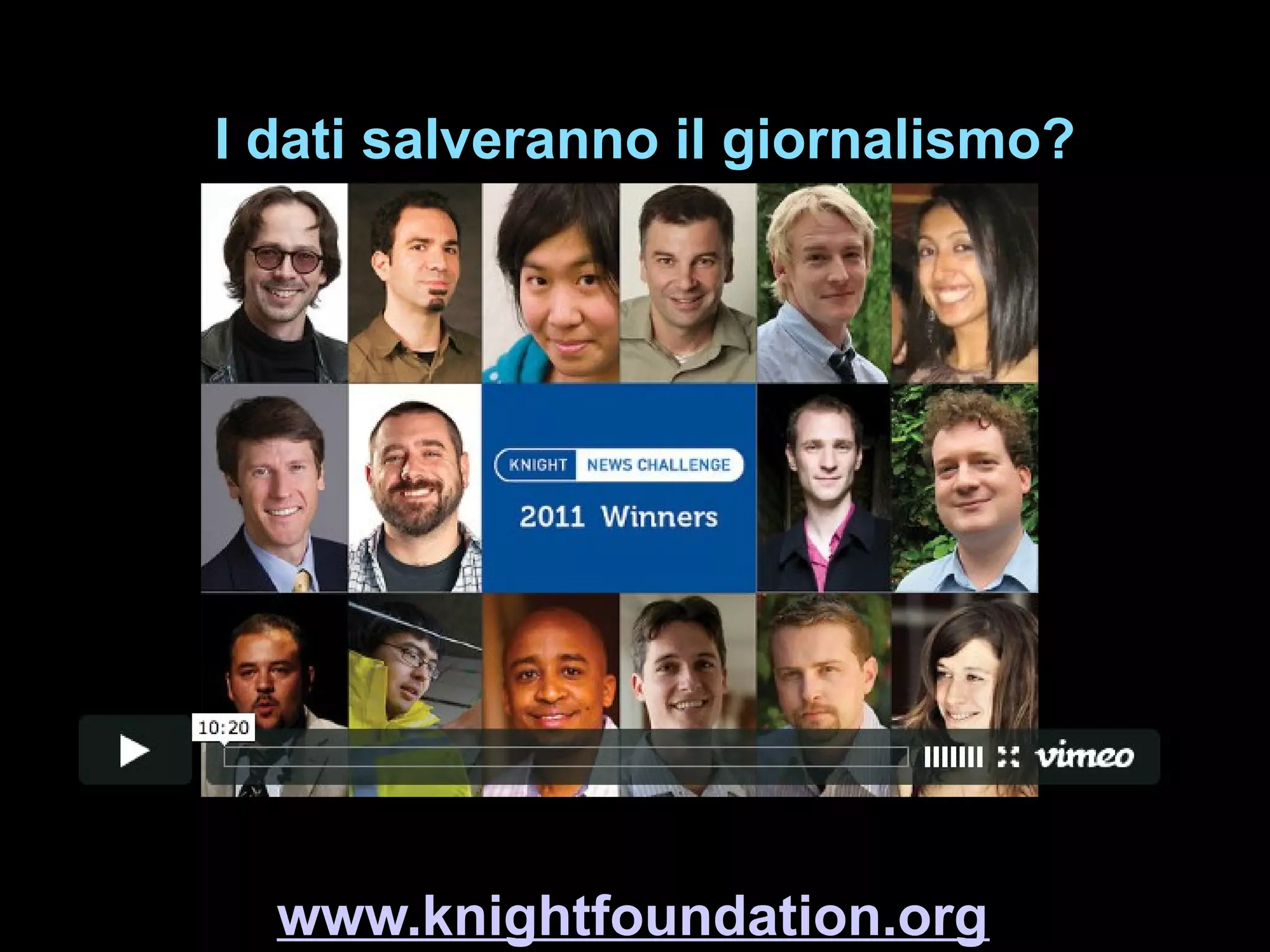 I dati salveranno il giornalismo?




  www.knightfoundation.org
 