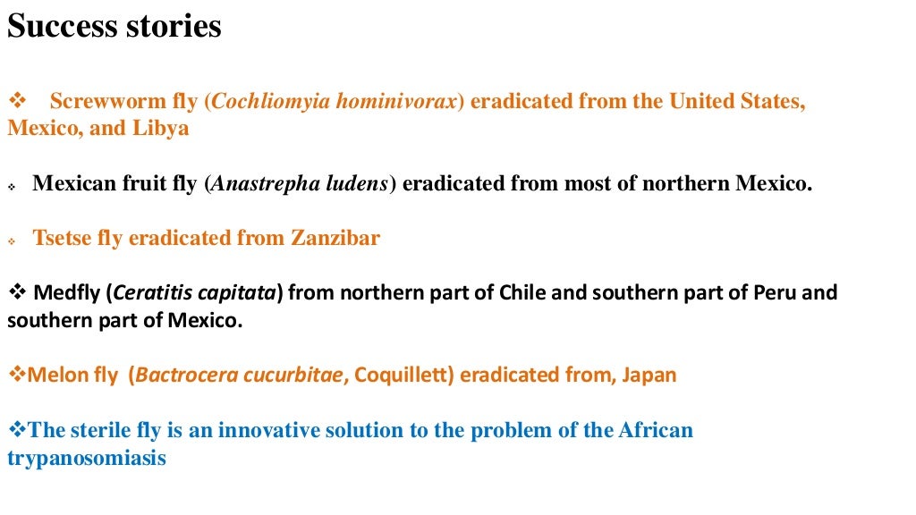 Sterile Insect Technique