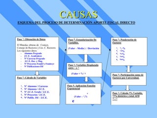 CAUSAS 