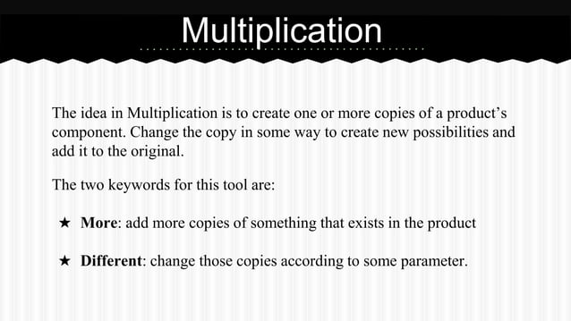 Systematic Inventive Thinking (SIT) | PPTX | Business | Business and ...