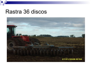 Rastra 36 discos
 