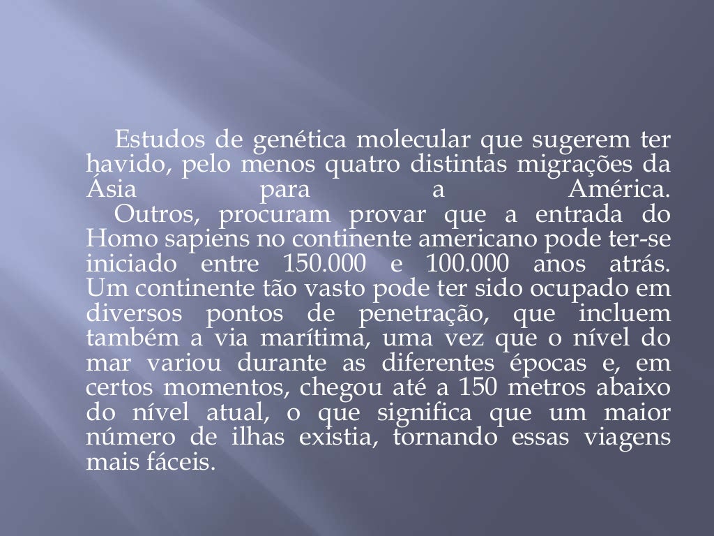 A Pre Historia Sul Americana Brasileira E Regional Resumo