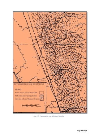 Geological Field Report on Sitakund Anticline | PDF