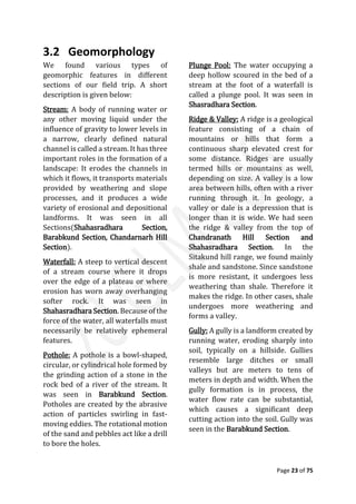 Geological Field Report on Sitakund Anticline | PDF