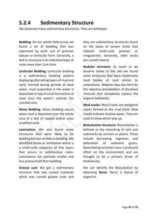 Geological Field Report on Sitakund Anticline | PDF