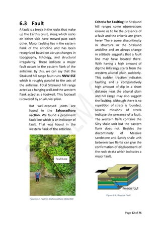 Geological Field Report on Sitakund Anticline | PDF
